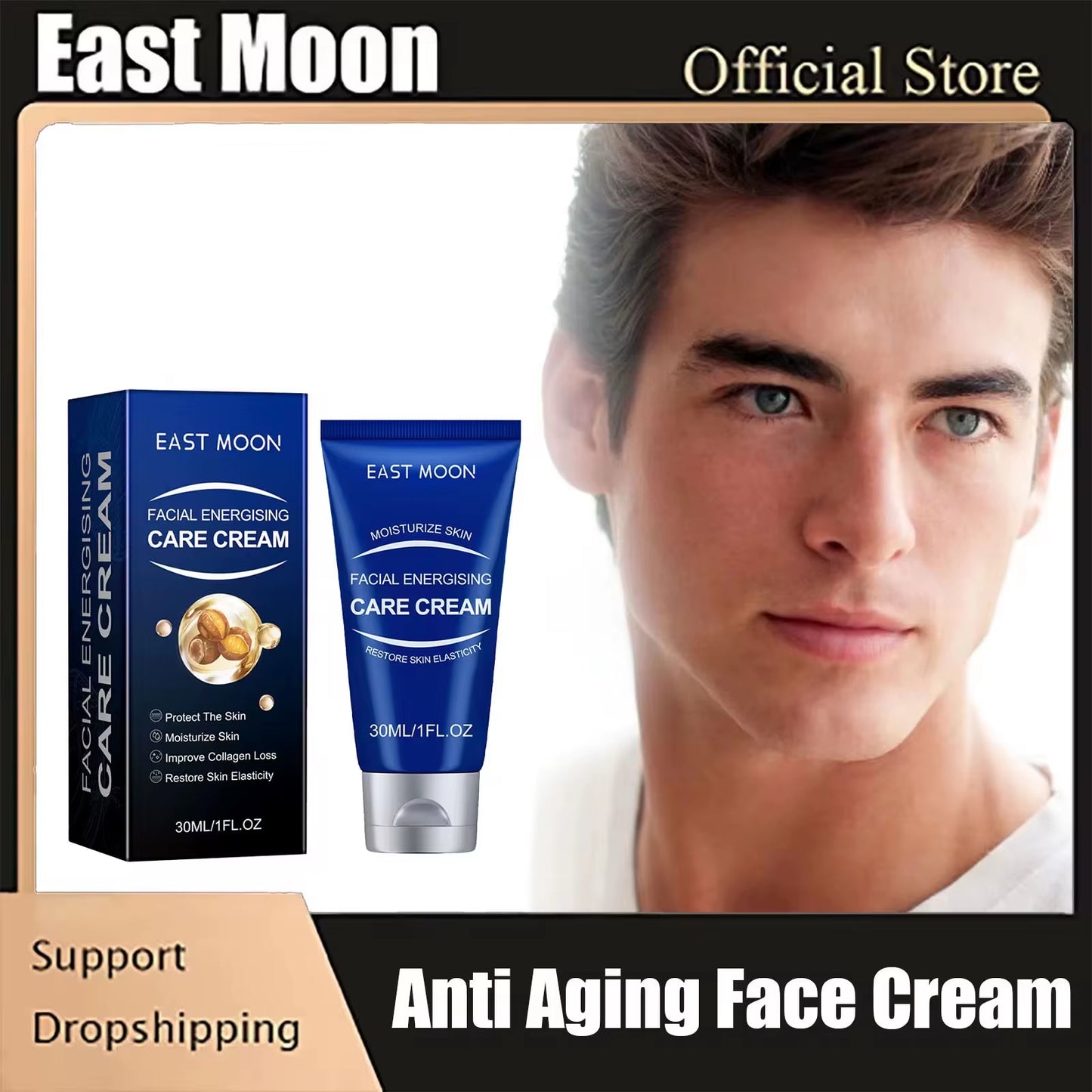 Anti Aging Face Cream Wrinkle Blackhead Removal Lifting Acne Treatment Oil Control Shrink Pores Brighten Men Moisturizing Cream