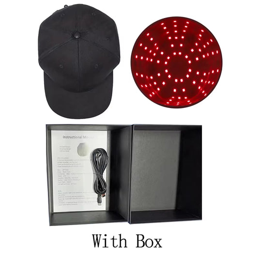 New 96 Lamp Beads Laser Hair Growth Cap Red Light Therapy Hat Professional Cap for Greasy Scalp Hair Care Adjustable Rear Strap