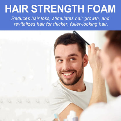 Hair Growth Foam Thinning Scalp Treatment Hereditary Seborrheic Hair Loss Regrowth Thicken Repairing Hair Follicles Care Product