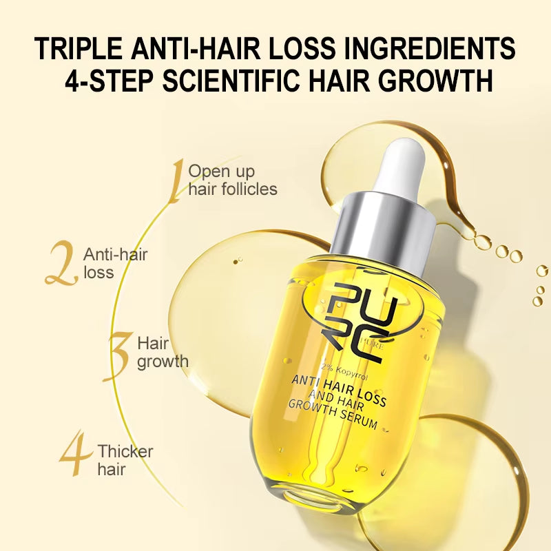 Hair Growth Products for Men Women Thicker & Fuller Serum Hair Regrowth Oil Hair Loss Treatment Hair Care