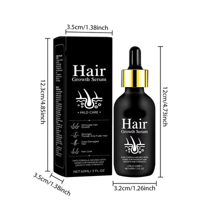 Men and Women Hair Growth Oil, Hair Growth Infused with Biotin for Scalp Hair Loss Hair Thinning,Natural Hair Growth for Thicker